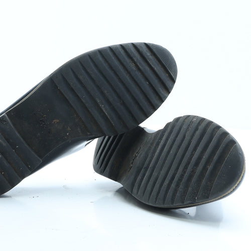Clarks Womens Black PVC Mary Jane Casual UK 6