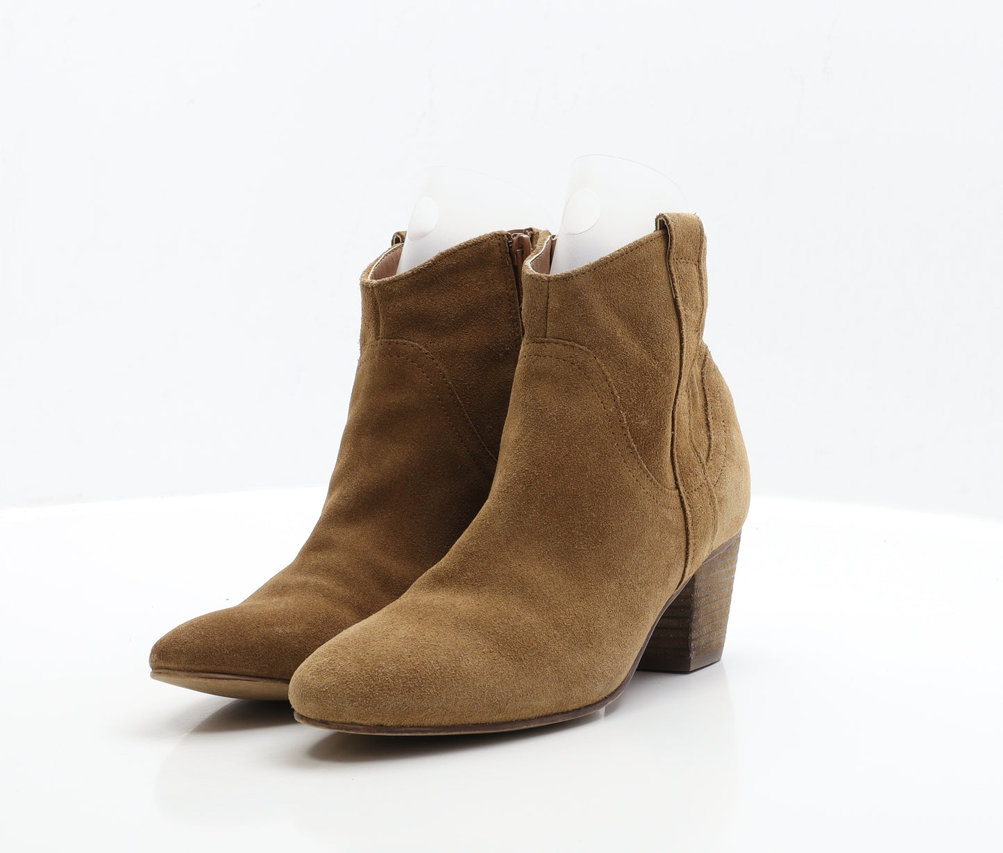 NEXT Womens Brown Faux Suede Bootie Boot UK 6.5 EUR 40