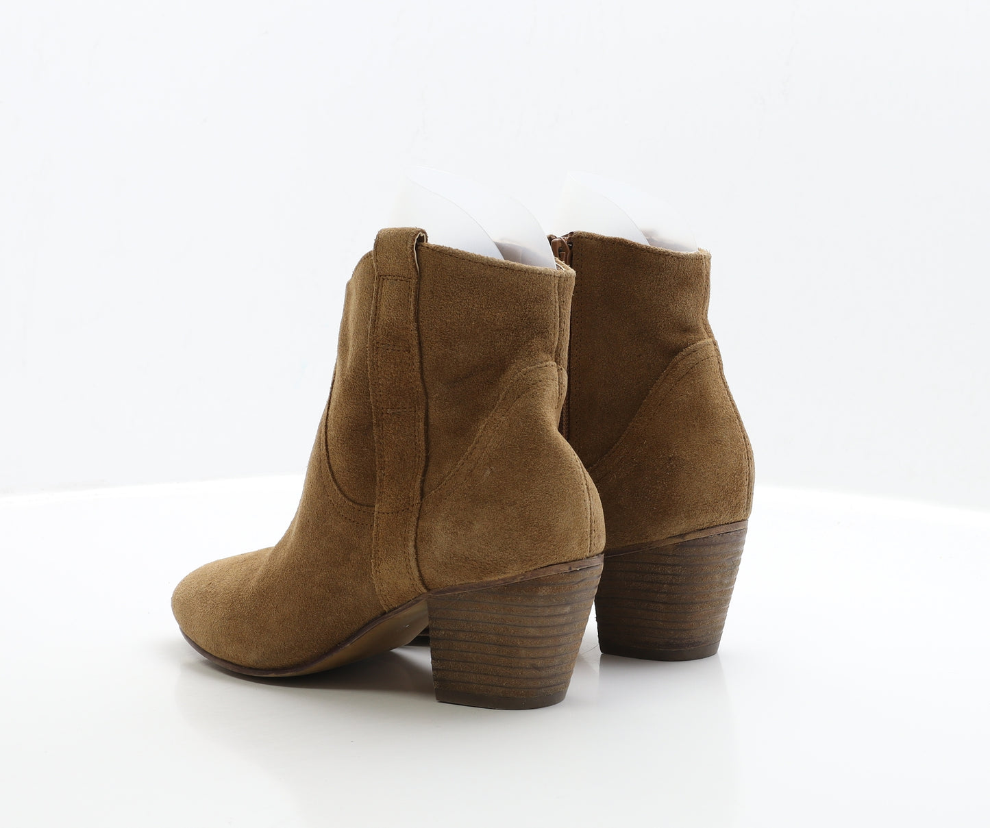 NEXT Womens Brown Faux Suede Bootie Boot UK 6.5 EUR 40