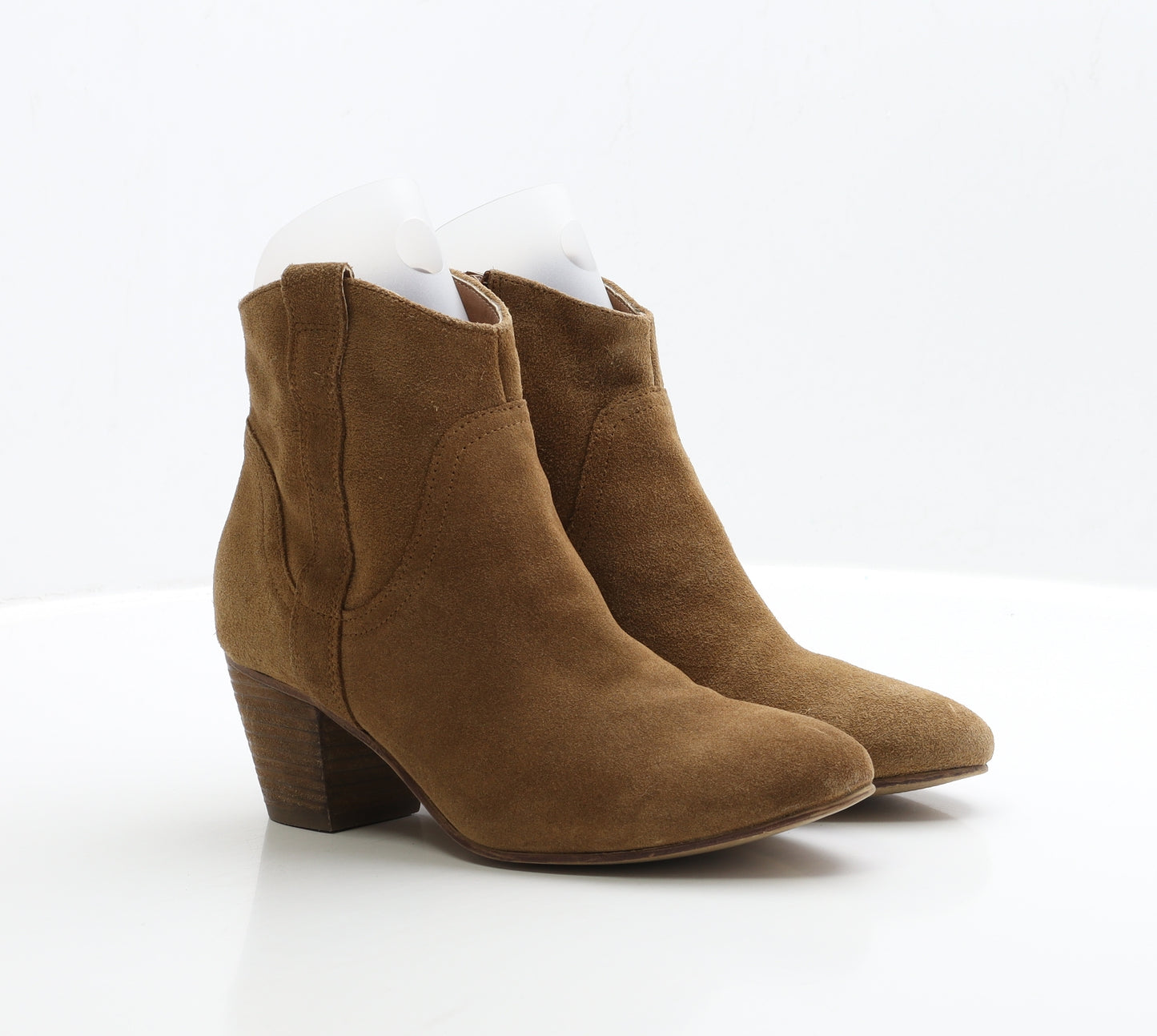 NEXT Womens Brown Faux Suede Bootie Boot UK 6.5 EUR 40