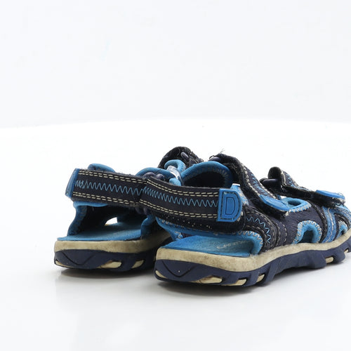 George Boys Blue Polyester Slingback Sandal UK 7 EUR 24
