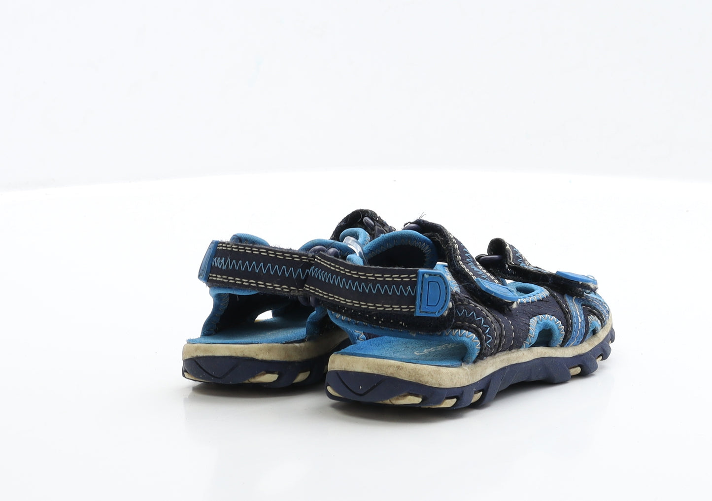 George Boys Blue Polyester Slingback Sandal UK 7 EUR 24