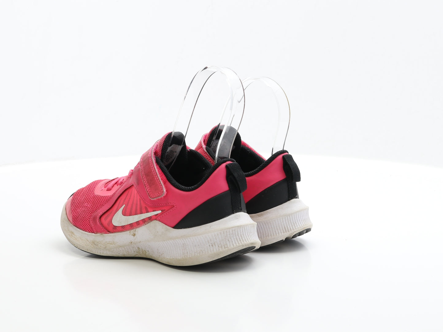 Nike Girls Pink Polyester Trainer UK 2.5 EUR 35