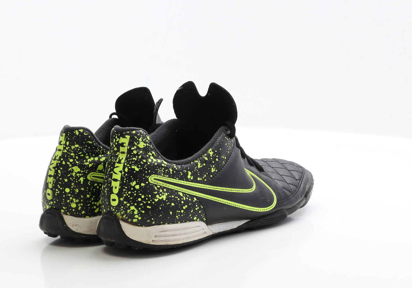 Nike Boys Black Geometric Polyester Sock Trainer UK 6 EUR 40