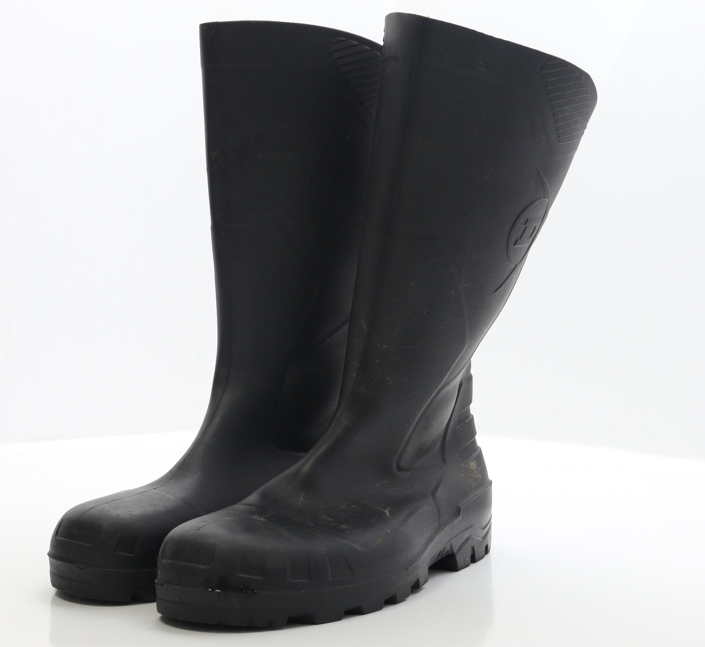 Dunlop Mens Black Rubber Wellies Boot UK 8 EUR 42