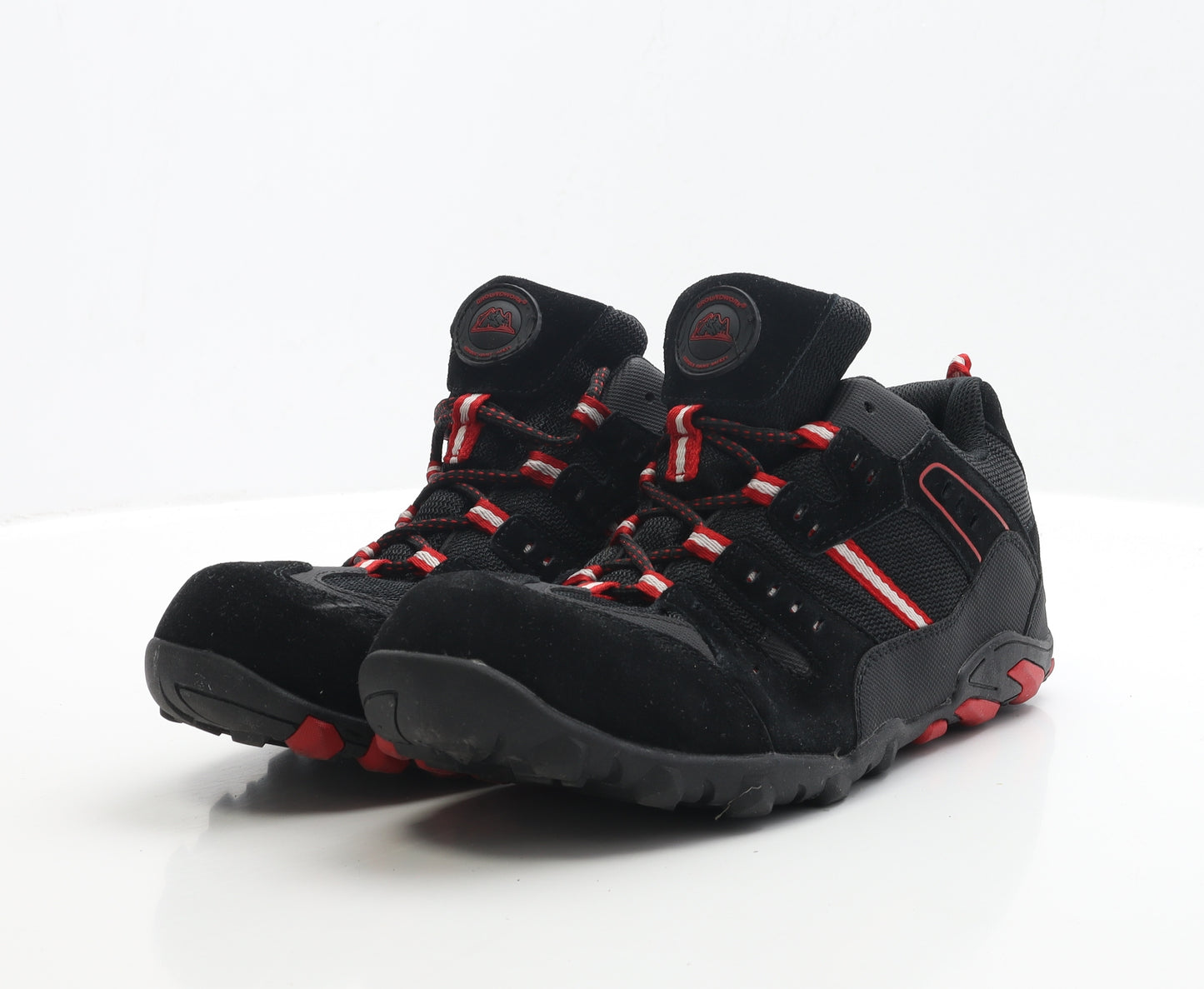 Groundwork Mens Black Polyester Trainer UK 10