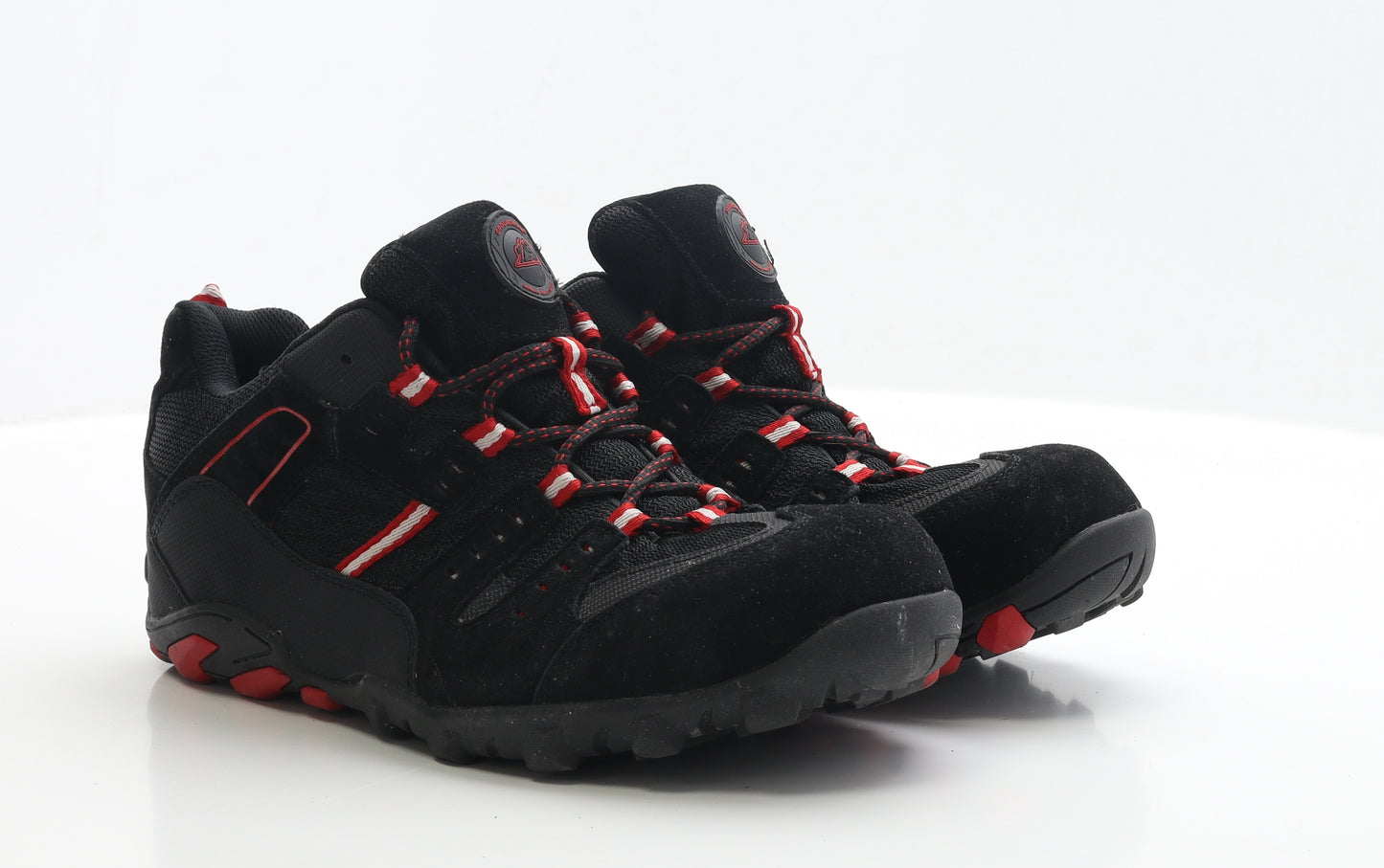 Groundwork Mens Black Polyester Trainer UK 10