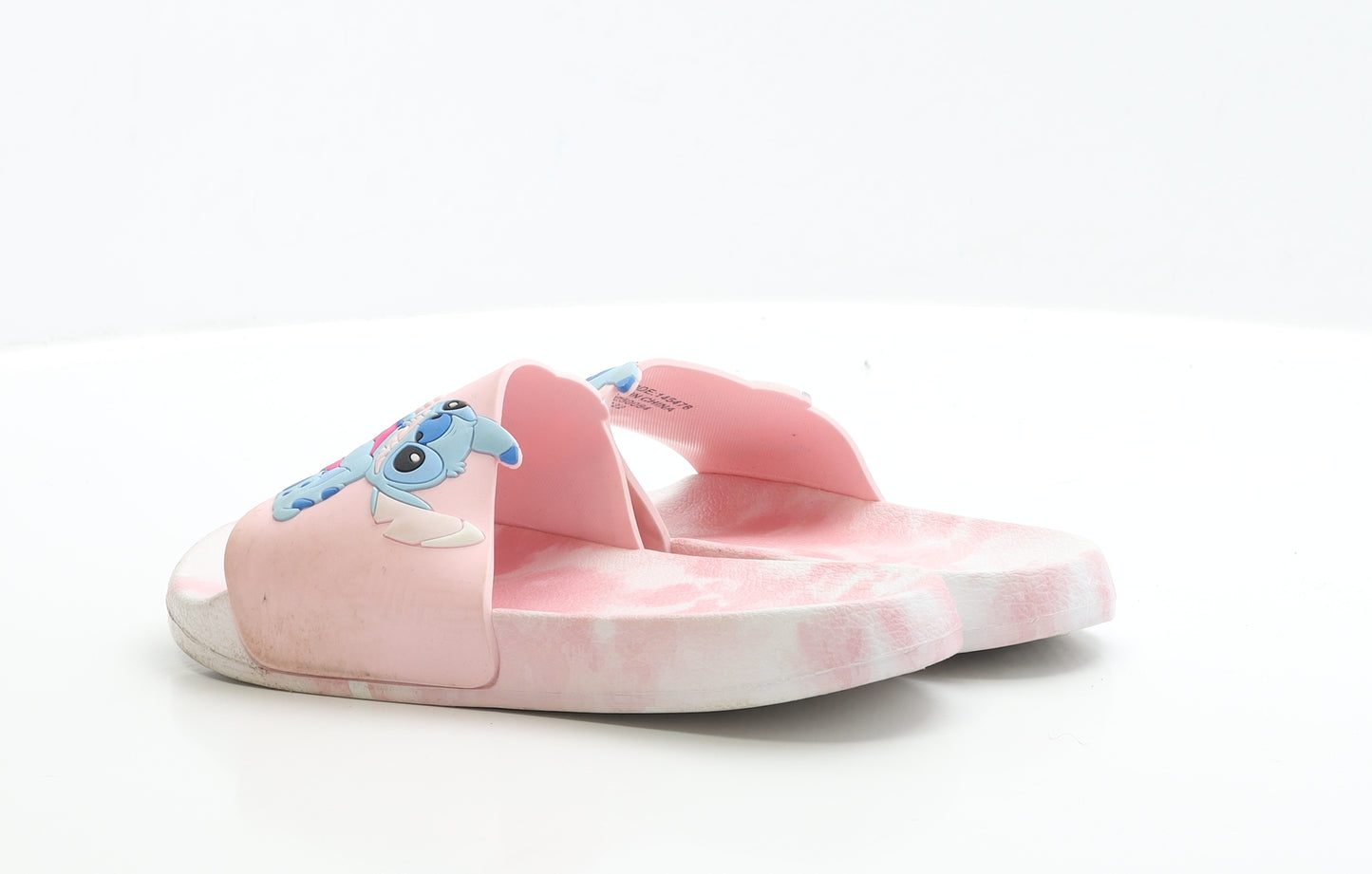 Disney Girls Pink Rubber Slider Heel UK 5 - Lilo&Stich