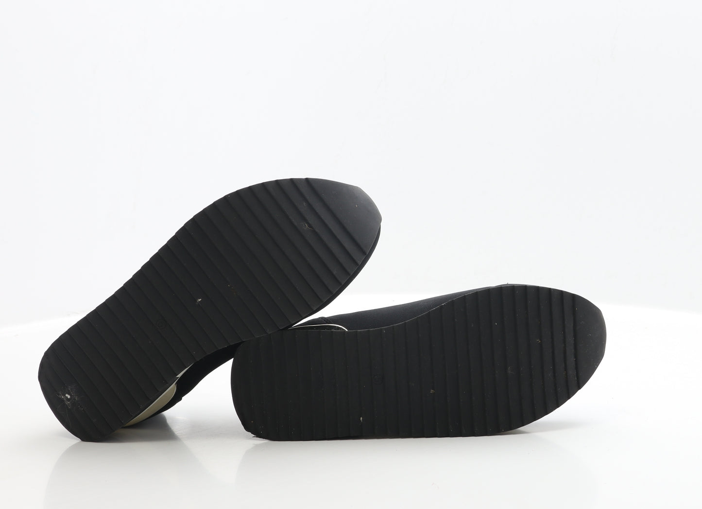 River Island Womens Black Polyester Trainer UK 5