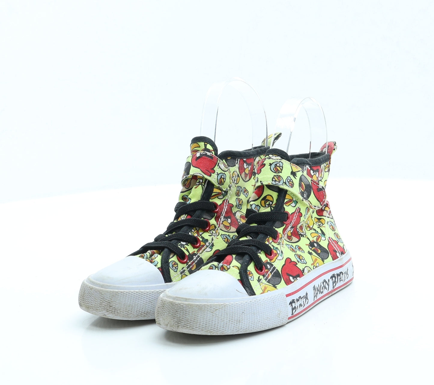 Rovio Boys Multicoloured Geometric Polyester Trainer UK 11.5 - Angry Birds