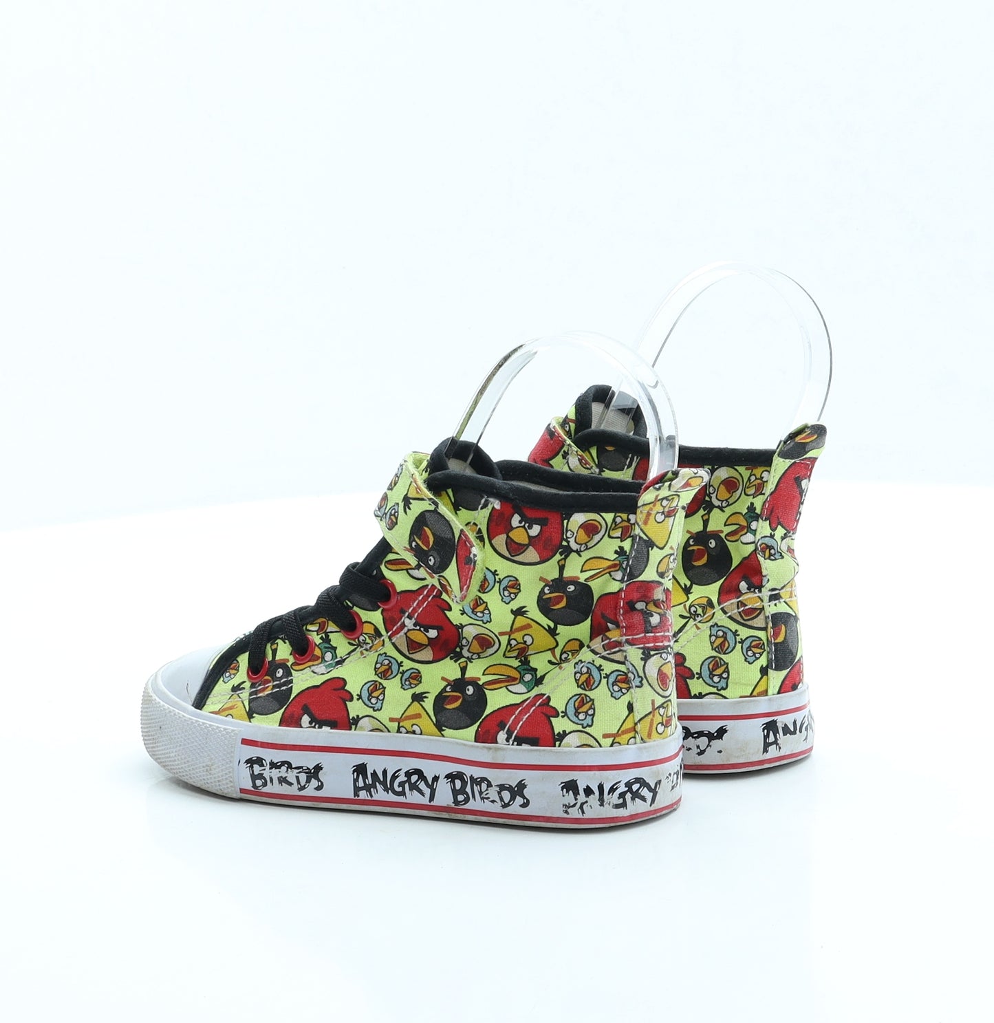 Rovio Boys Multicoloured Geometric Polyester Trainer UK 11.5 - Angry Birds