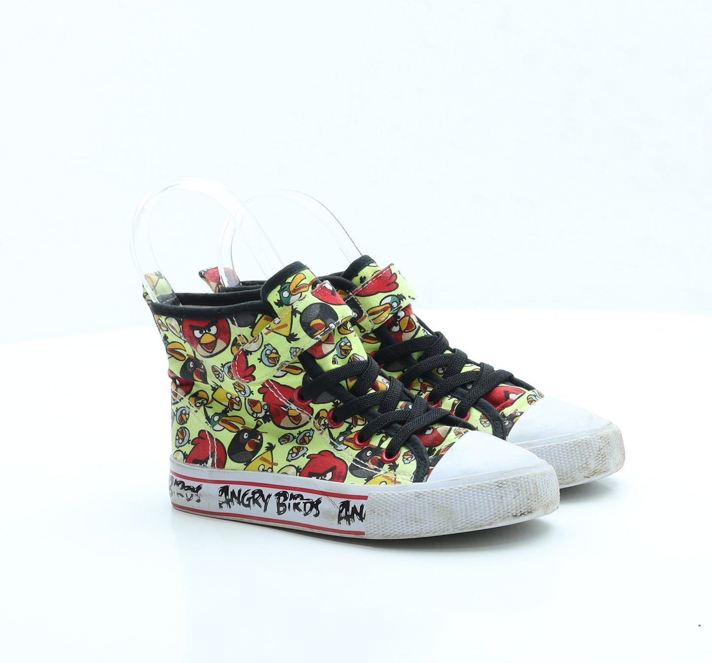Rovio Boys Multicoloured Geometric Polyester Trainer UK 11.5 - Angry Birds
