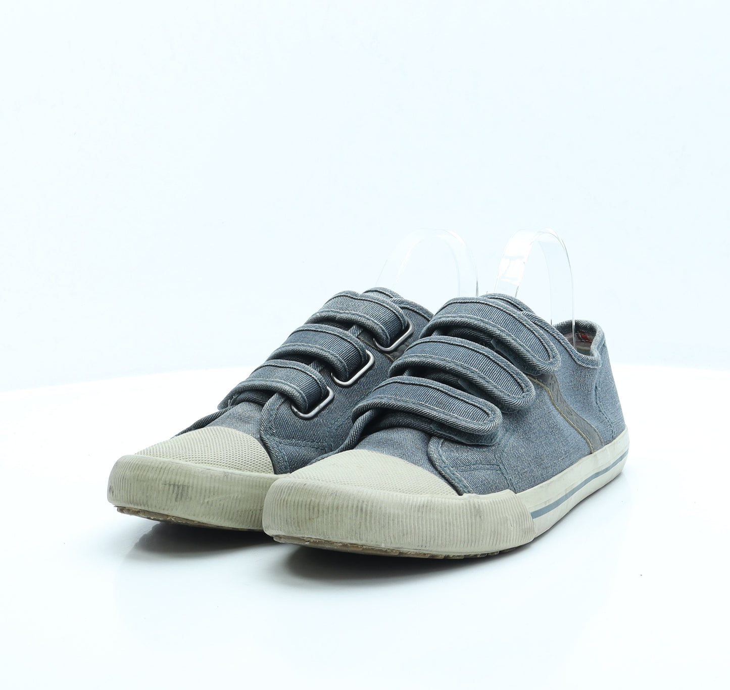 Kangol Womens Blue Cotton Trainer UK 9