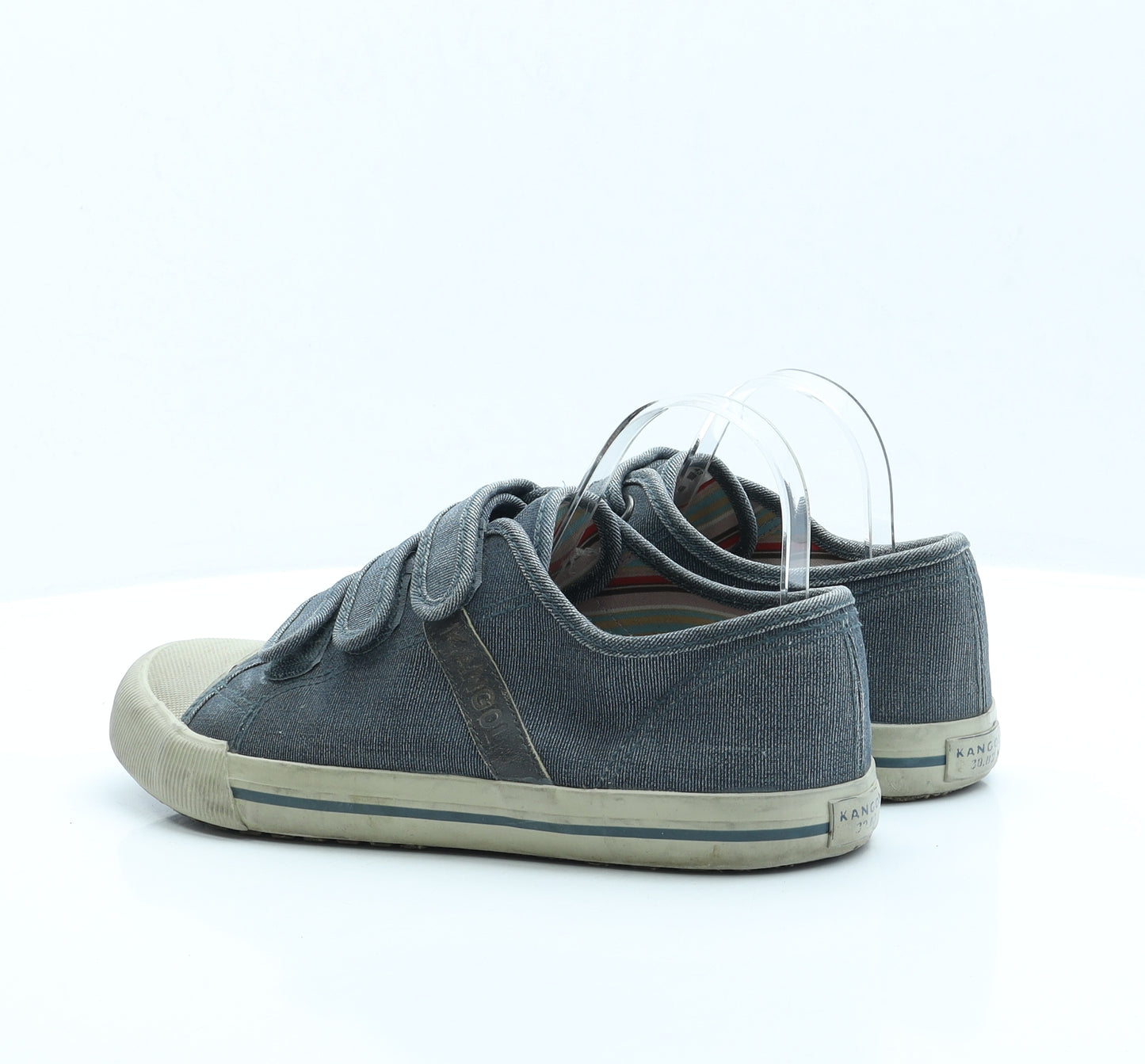 Kangol Womens Blue Cotton Trainer UK 9