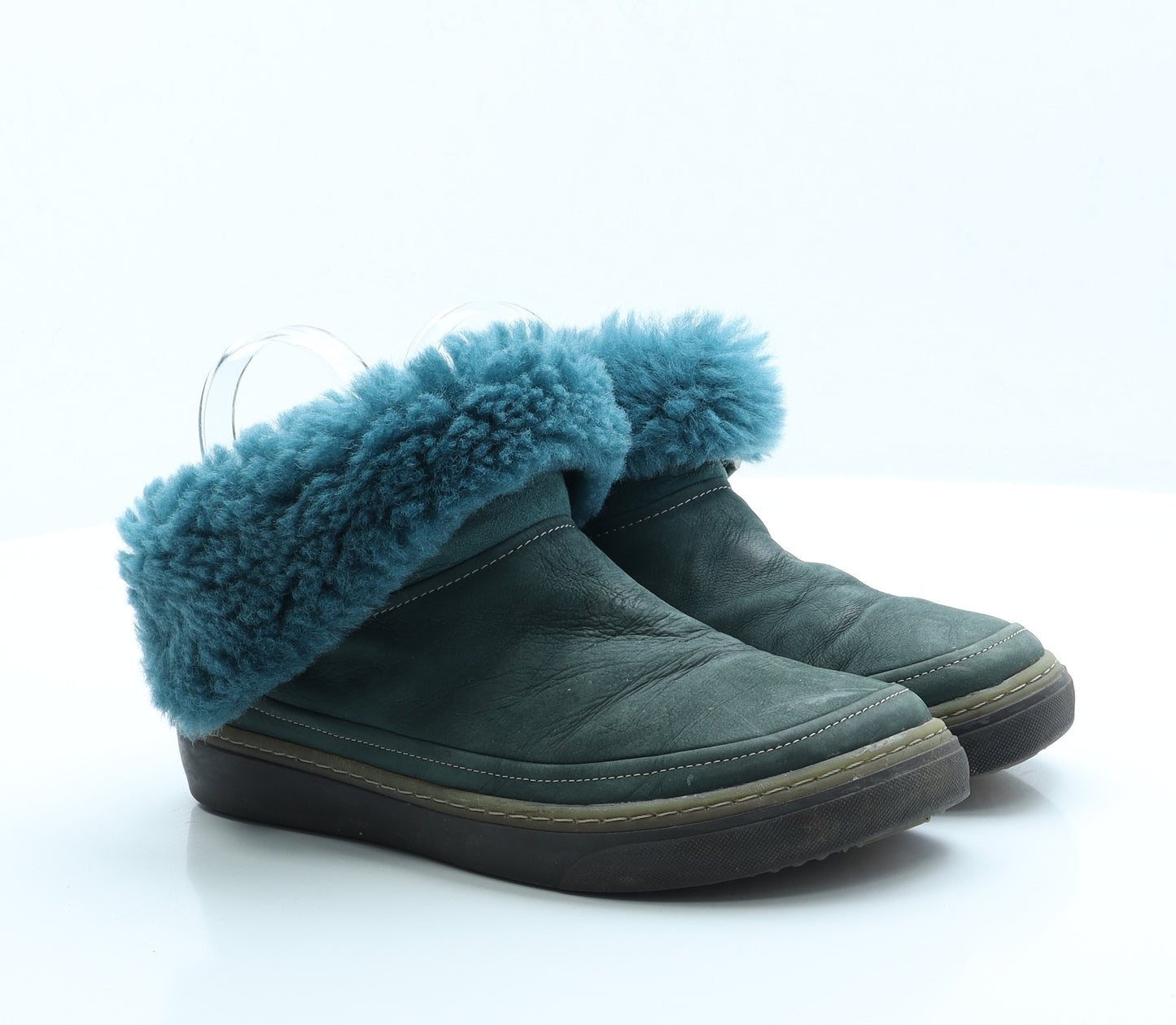 Josef Seibel Womens Blue Polyester Shearling Style Boot UK 5 EUR 38