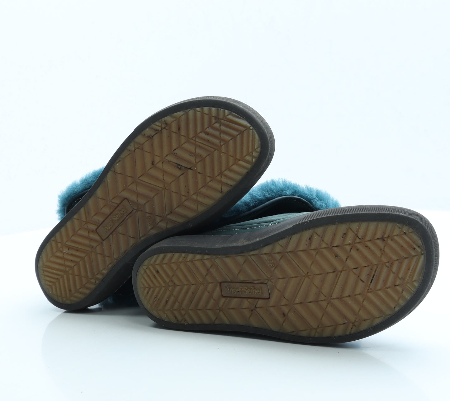 Josef Seibel Womens Blue Polyester Shearling Style Boot UK 5 EUR 38