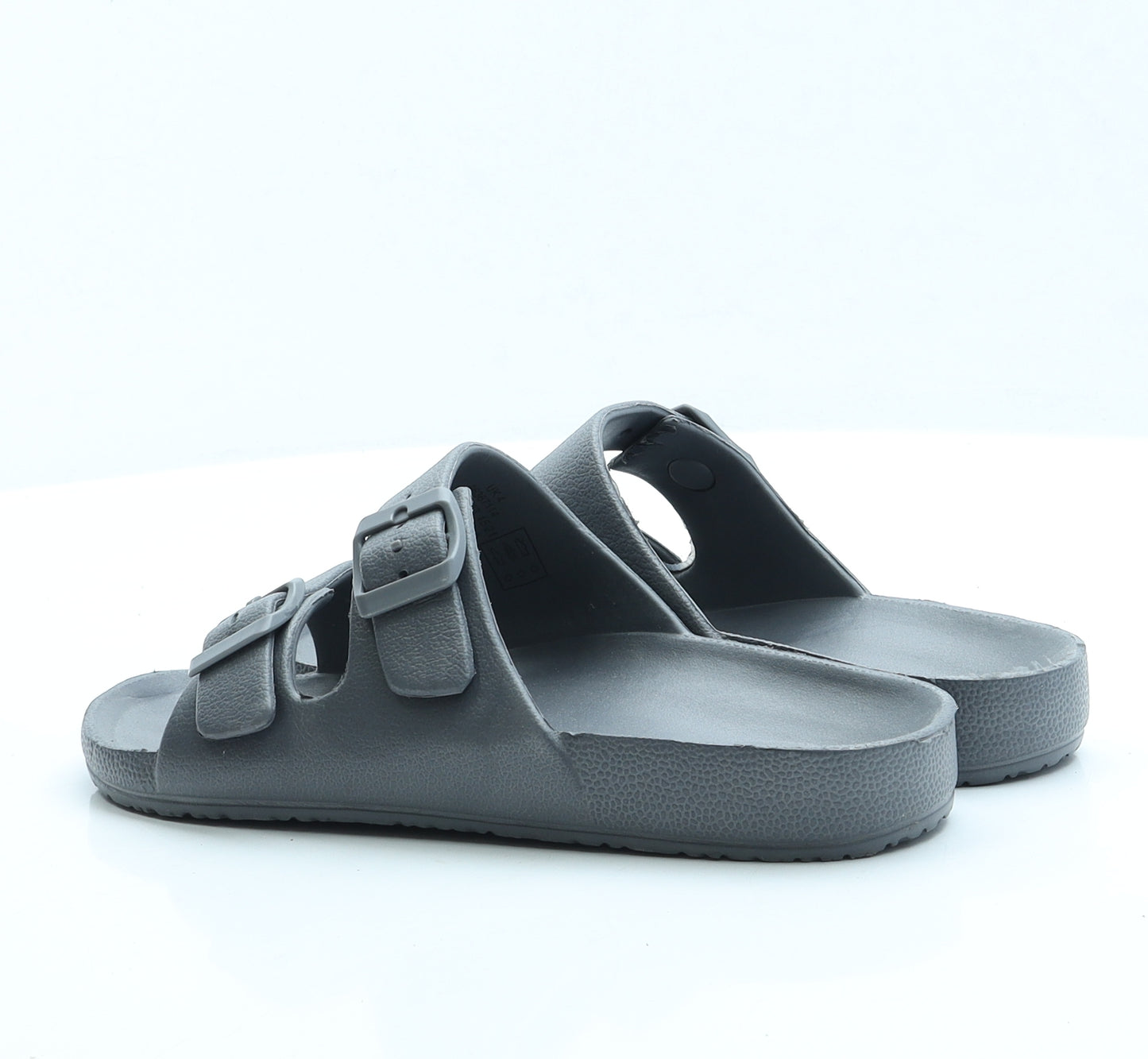 Marks and Spencer Womens Grey Rubber Slider Sandal UK 4