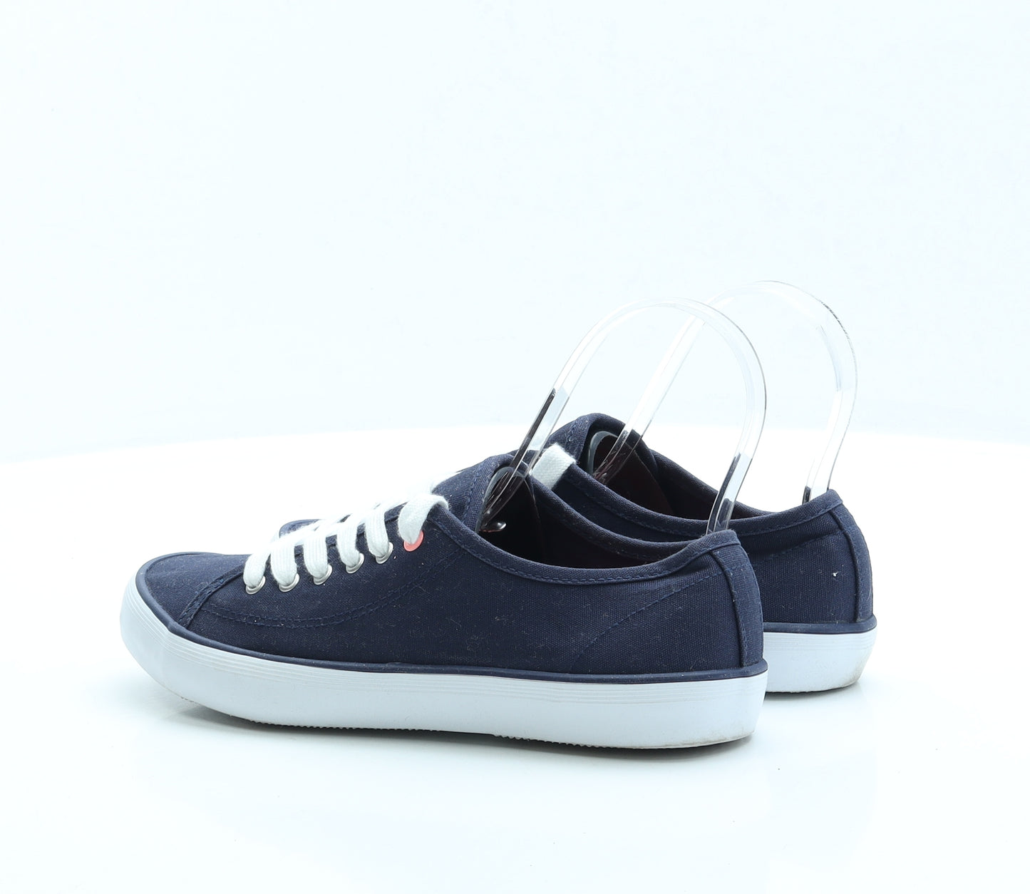 Marks and Spencer Womens Blue Fabric Trainer UK 4