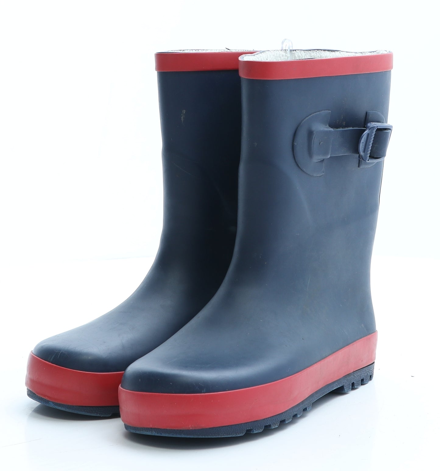 Preworn Boys Blue Rubber Wellies Boot UK 13