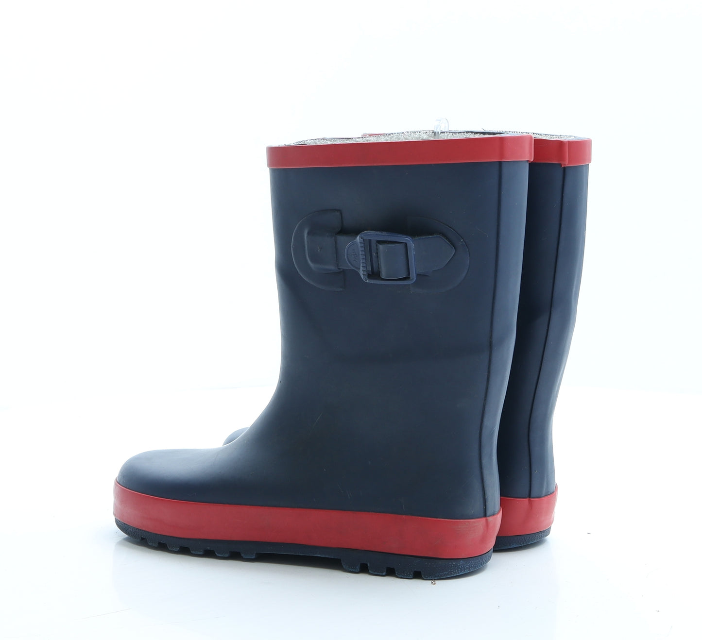 Preworn Boys Blue Rubber Wellies Boot UK 13
