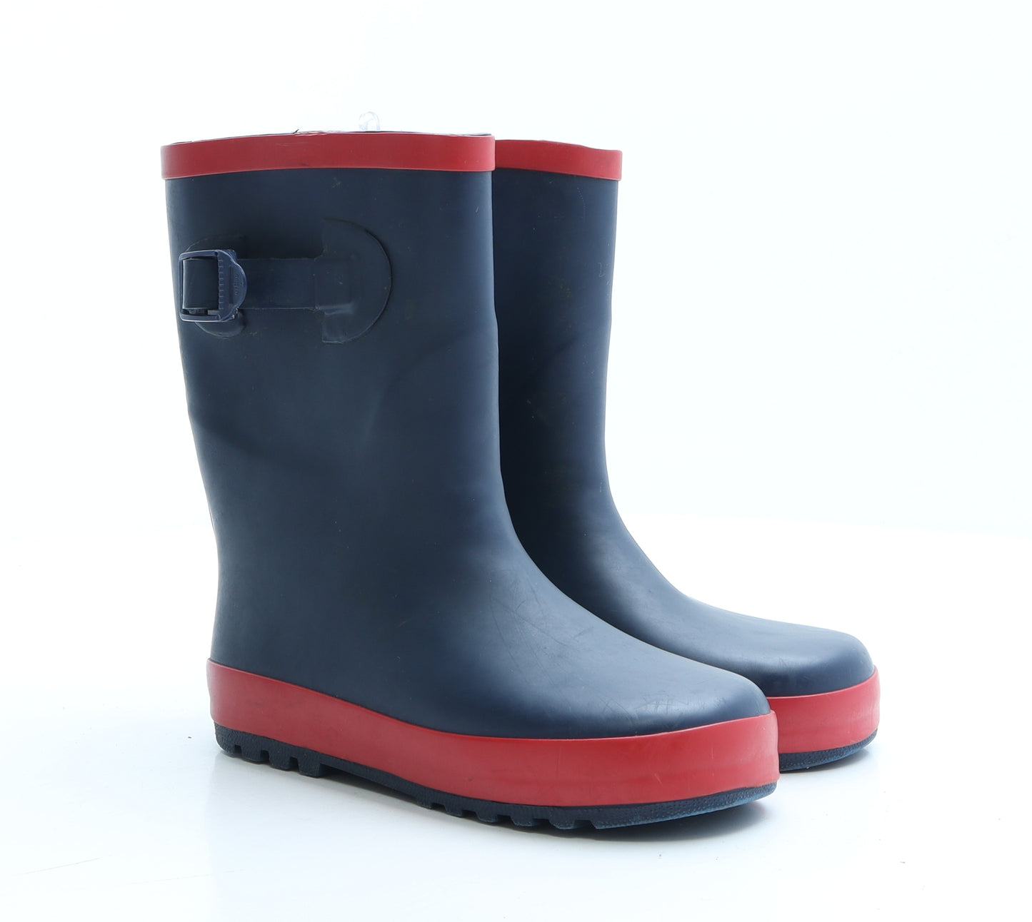 Preworn Boys Blue Rubber Wellies Boot UK 13