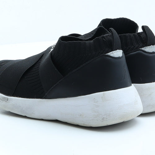 Nautica Girls Black Polyester Trainer UK 4 EUR 37
