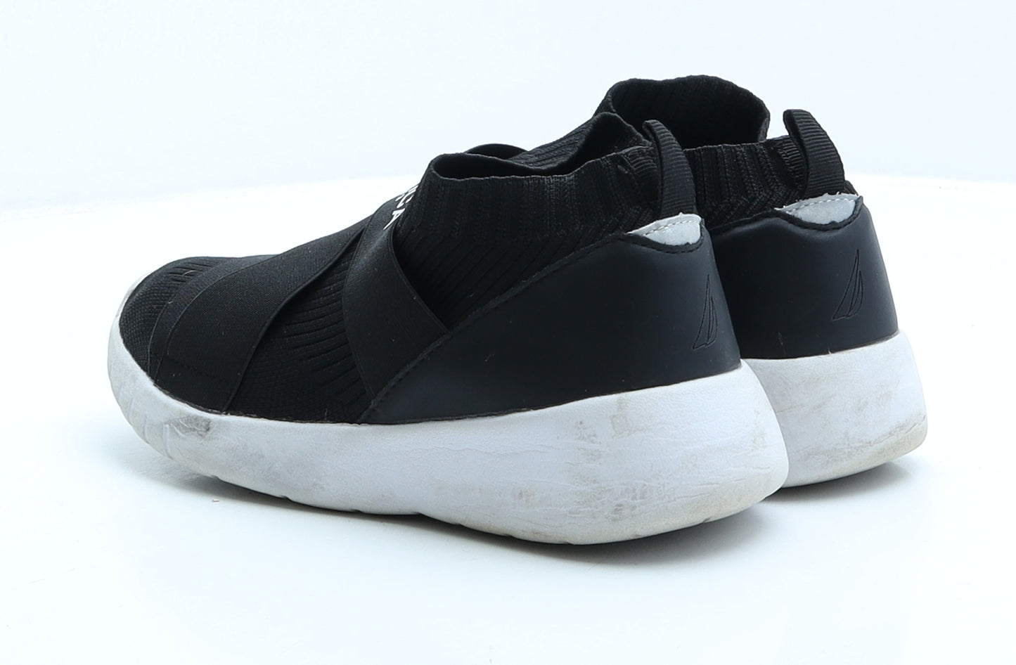 Nautica Girls Black Polyester Trainer UK 4 EUR 37