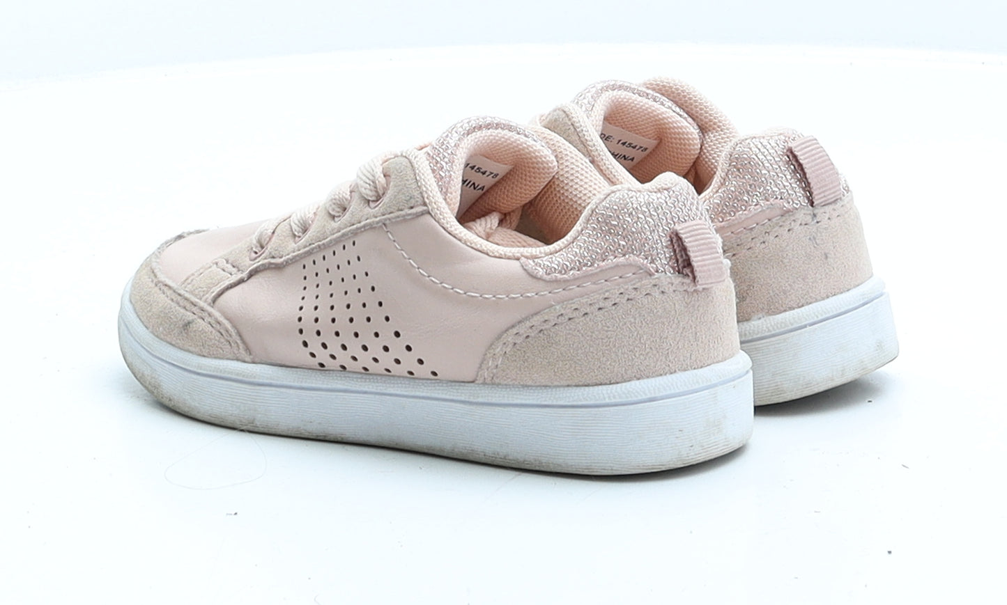 Atmosphere Girls Pink Polyester Trainer UK 9 EUR 27