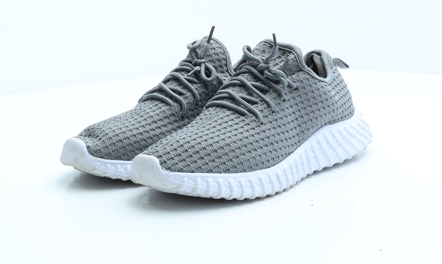 Active Walkers Womens Grey Polyester Trainer UK 6 EUR 39