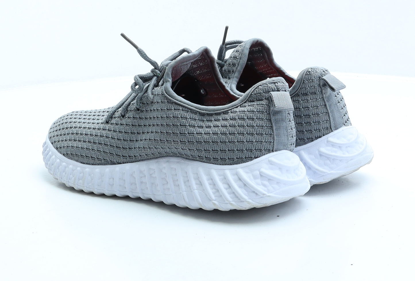 Active Walkers Womens Grey Polyester Trainer UK 6 EUR 39