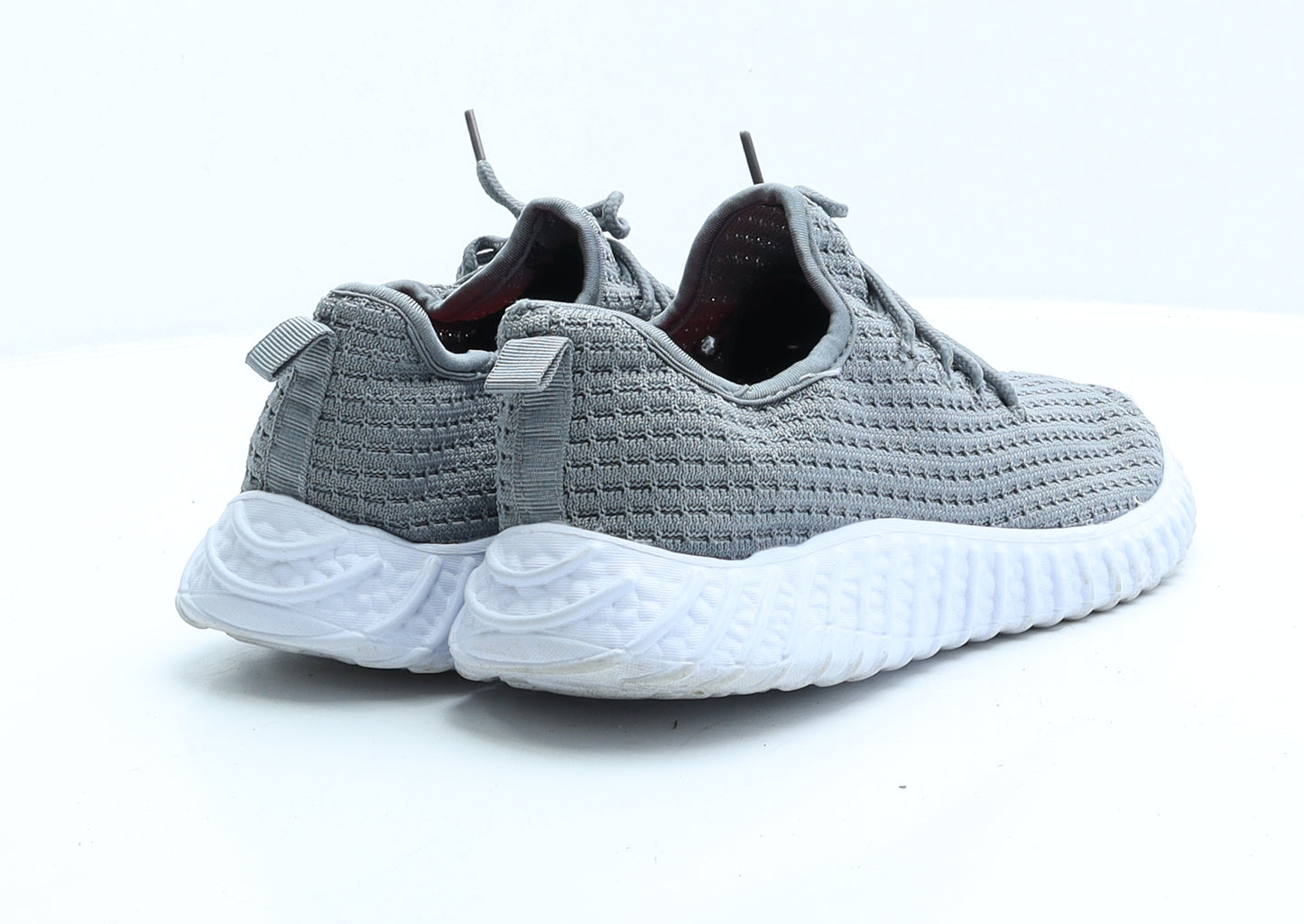 Active Walkers Womens Grey Polyester Trainer UK 6 EUR 39
