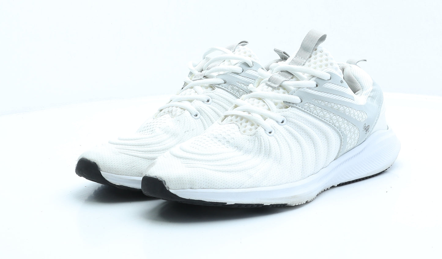 Beck & Hersey Mens White Polyester Trainer UK 9 EUR 43