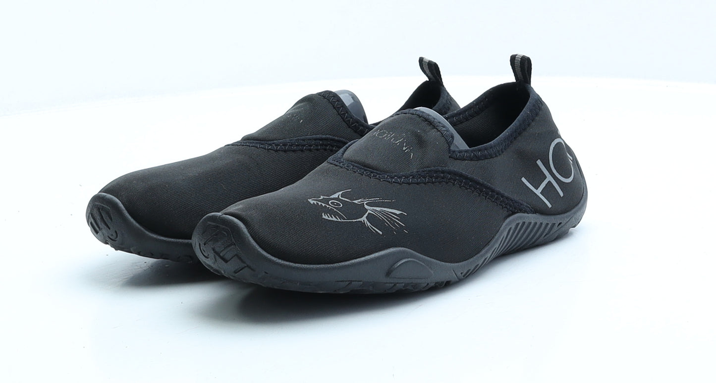 Hottuna Womens Black Polyester Trainer UK 5 EUR 38 - Aqua shoes