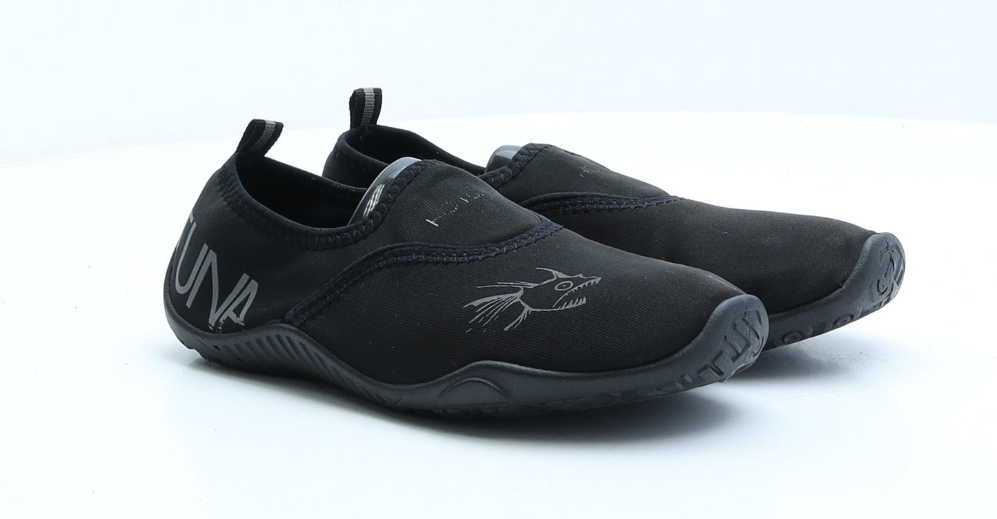 Hottuna Womens Black Polyester Trainer UK 5 EUR 38 - Aqua shoes