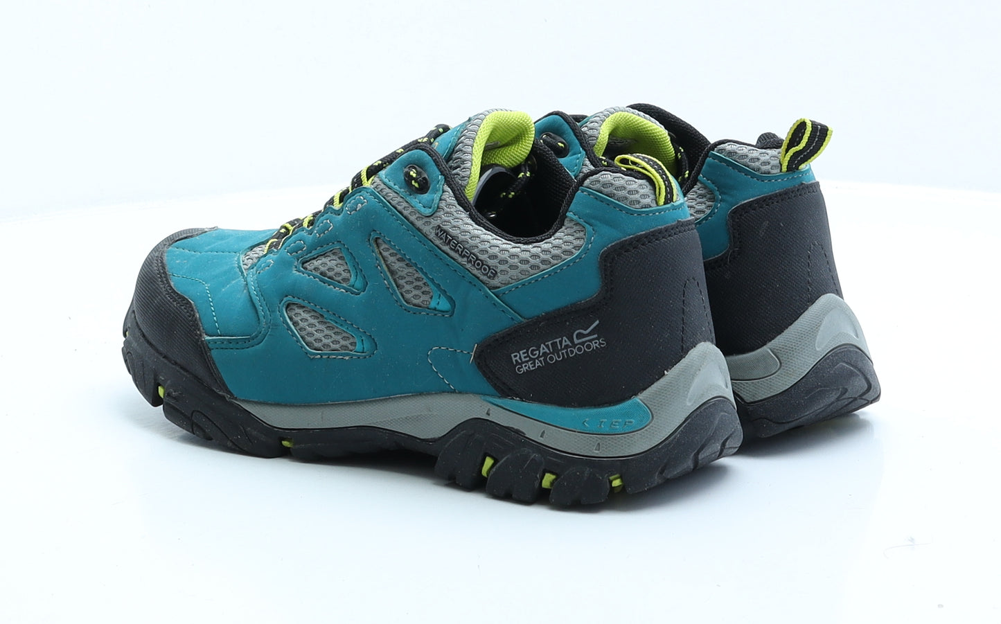 Regatta Womens Blue Suede Trainer UK 5 EUR 38