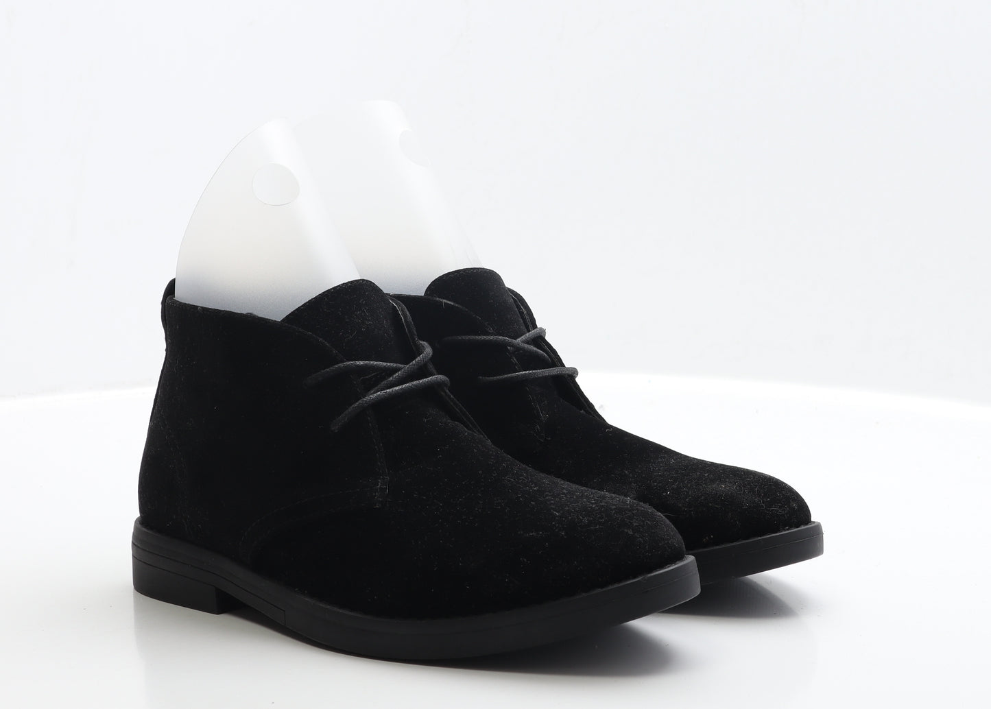 New Look Mens Black Faux Suede Oxford Casual UK 7 EUR 41
