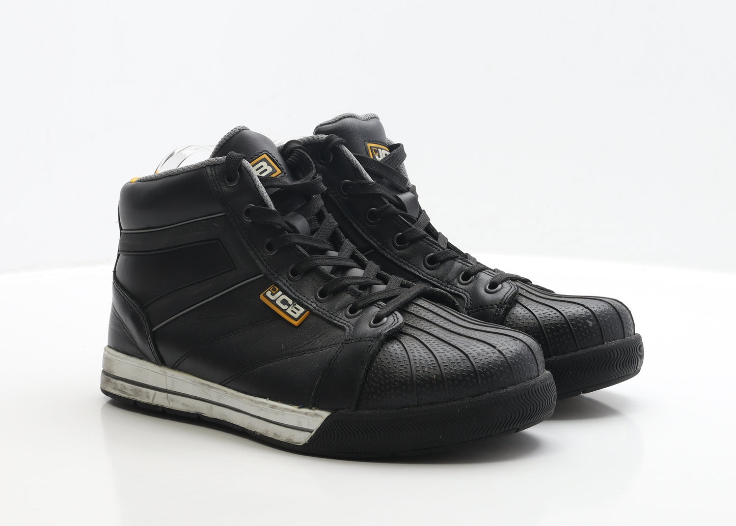 JCB Mens Black Polyester Bootie Boot UK 8 EUR 42