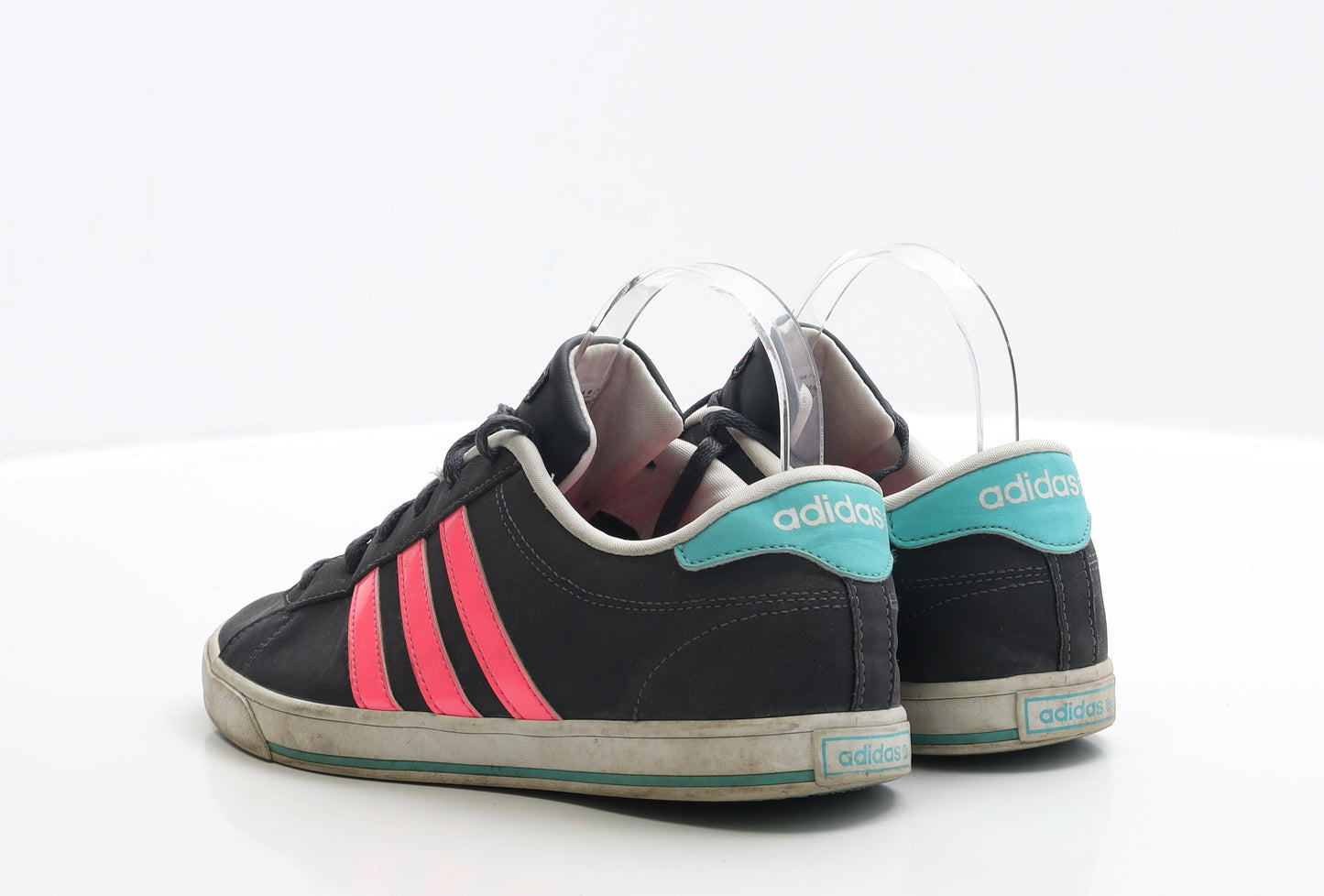 adidas Womens Blue Polyester Trainer UK 6