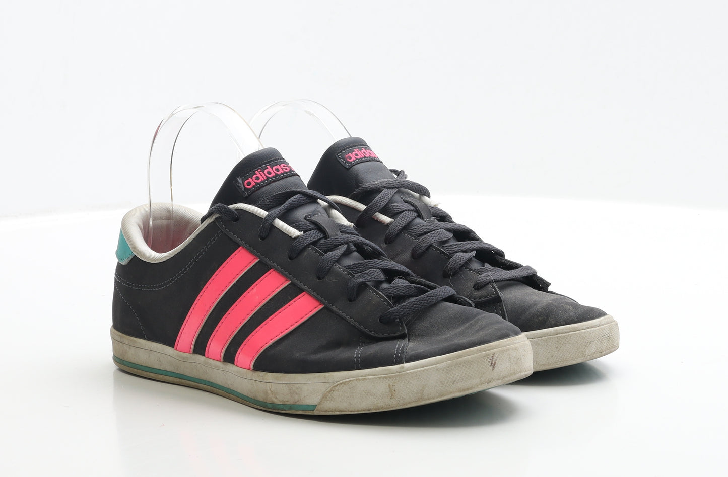 adidas Womens Blue Polyester Trainer UK 6