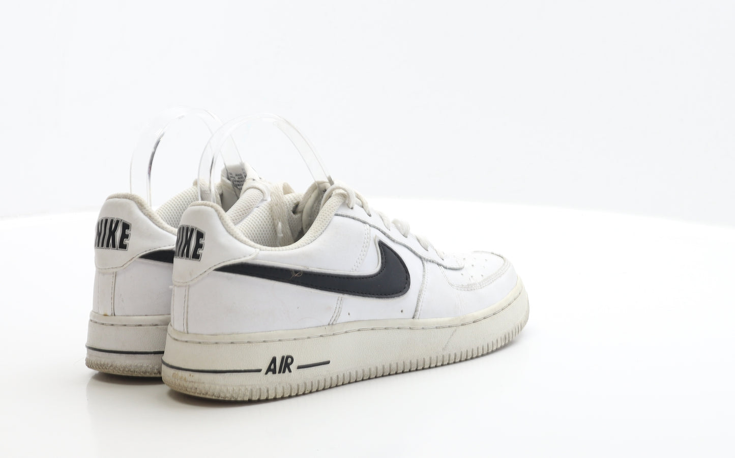 Nike Womens White Polyester Trainer UK 5 EUR 38 - Air Force 1
