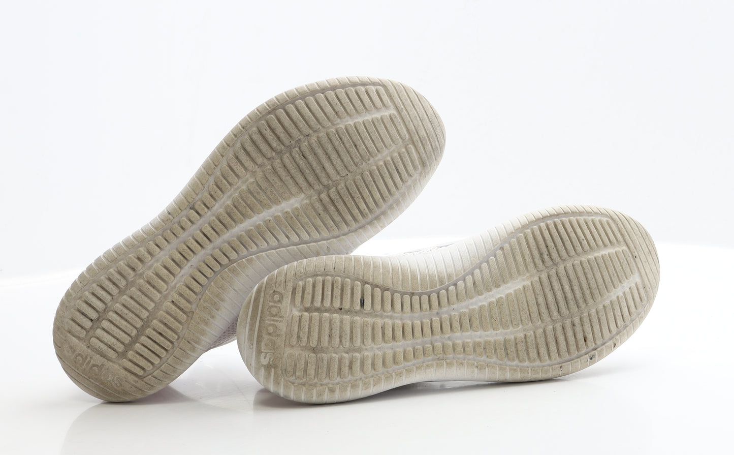 adidas Womens White Polyester Trainer UK 6