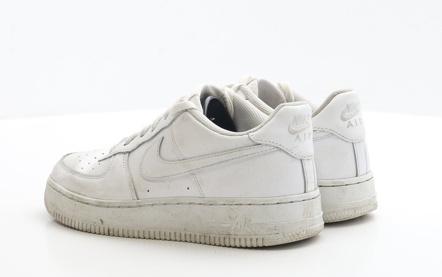 Nike Womens White Polyester Trainer UK 5 EUR 38 - Air Force 1