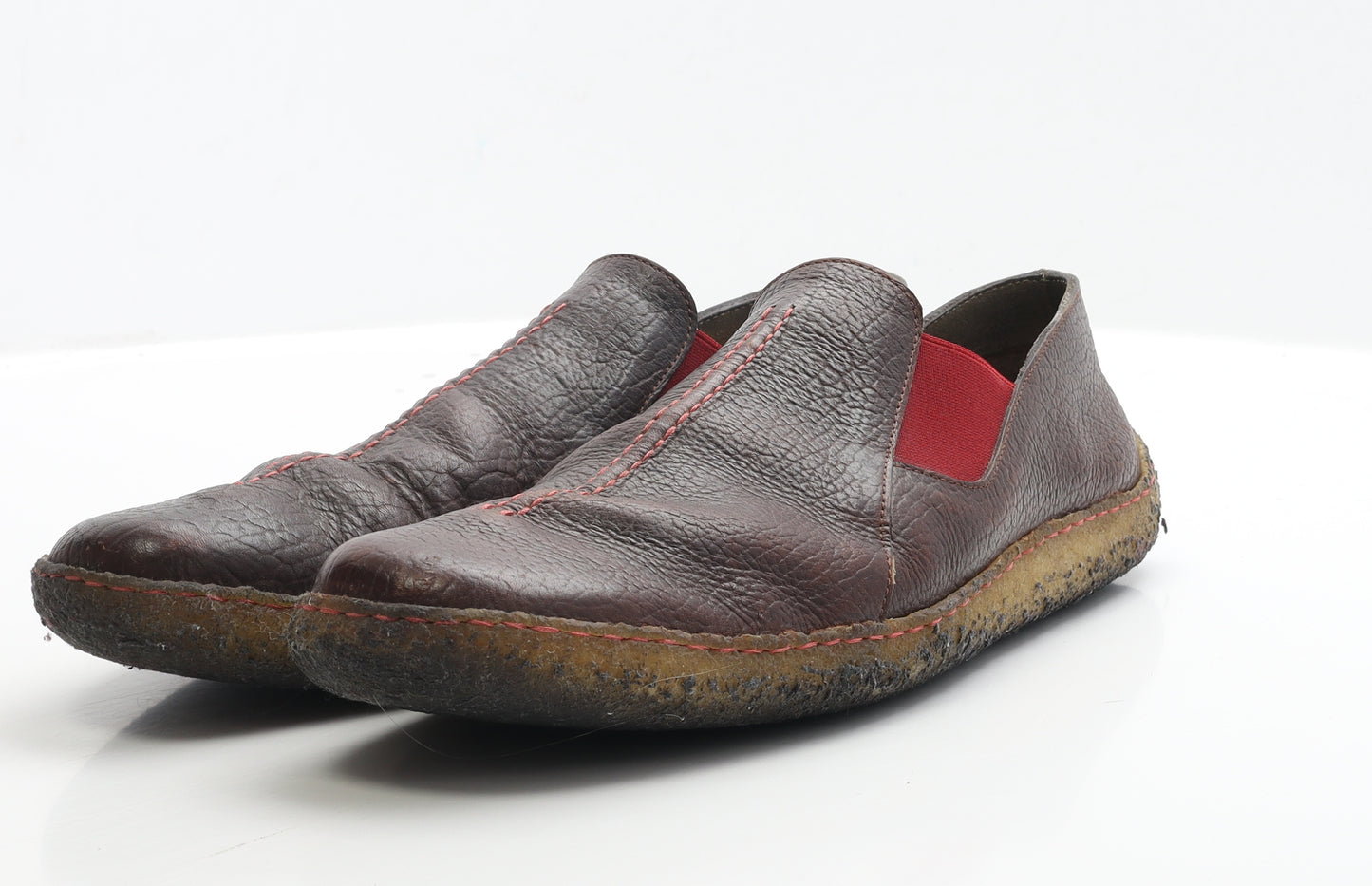 Paul Smith Mens Brown Faux Leather Loafer Casual UK 10