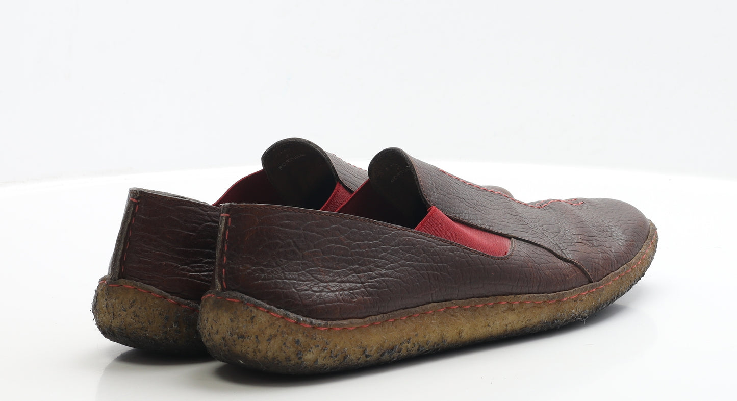 Paul Smith Mens Brown Faux Leather Loafer Casual UK 10