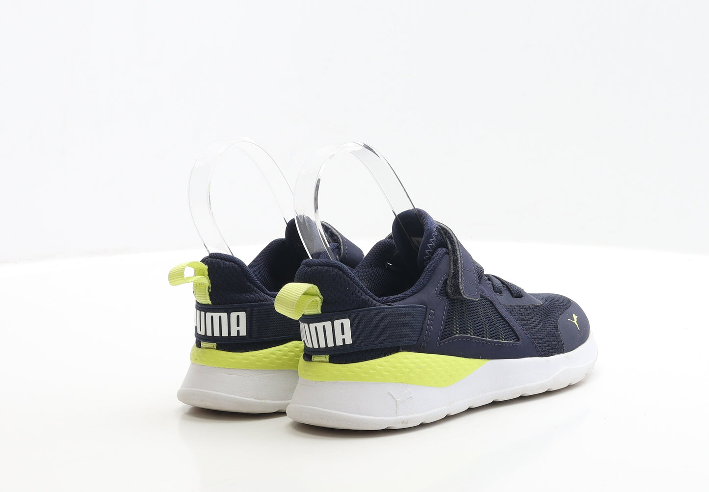 PUMA Boys Blue Polyester Trainer UK 13 EUR 32