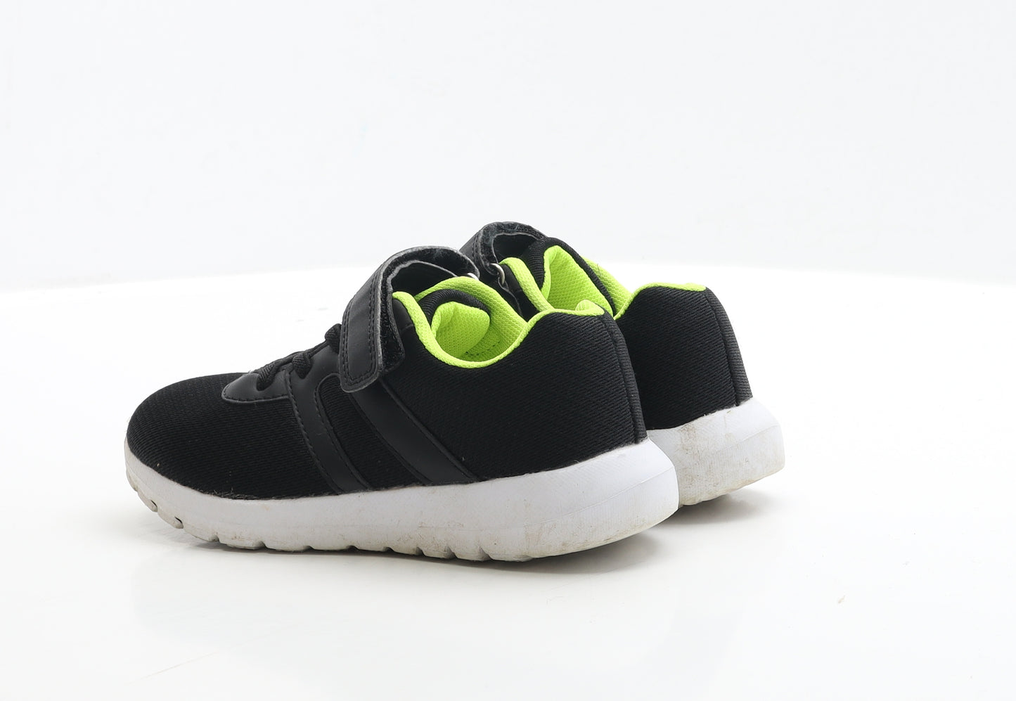 Dunnes Stores Boys Black Polyester Trainer UK 12 EUR 30 - Lace up