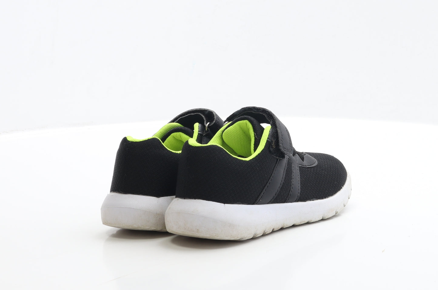 Dunnes Stores Boys Black Polyester Trainer UK 12 EUR 30 - Lace up