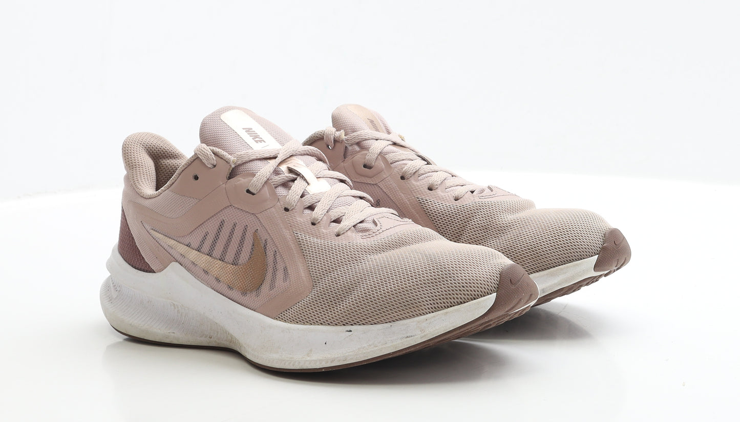 Nike Womens Pink Polyester Trainer UK 6 EUR 39