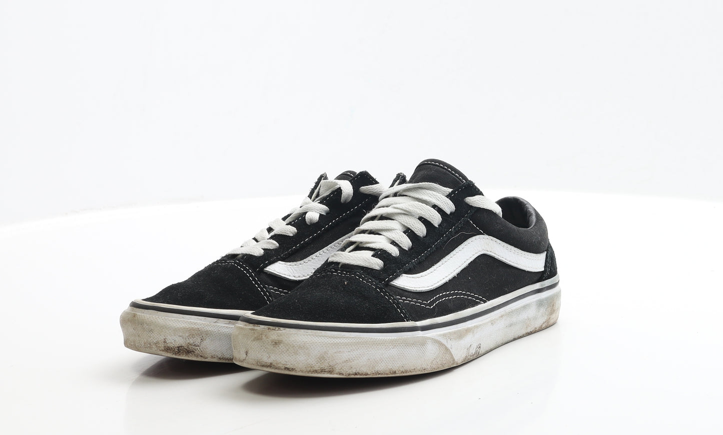 VANS Womens Black Fabric Trainer UK 3 EUR 35
