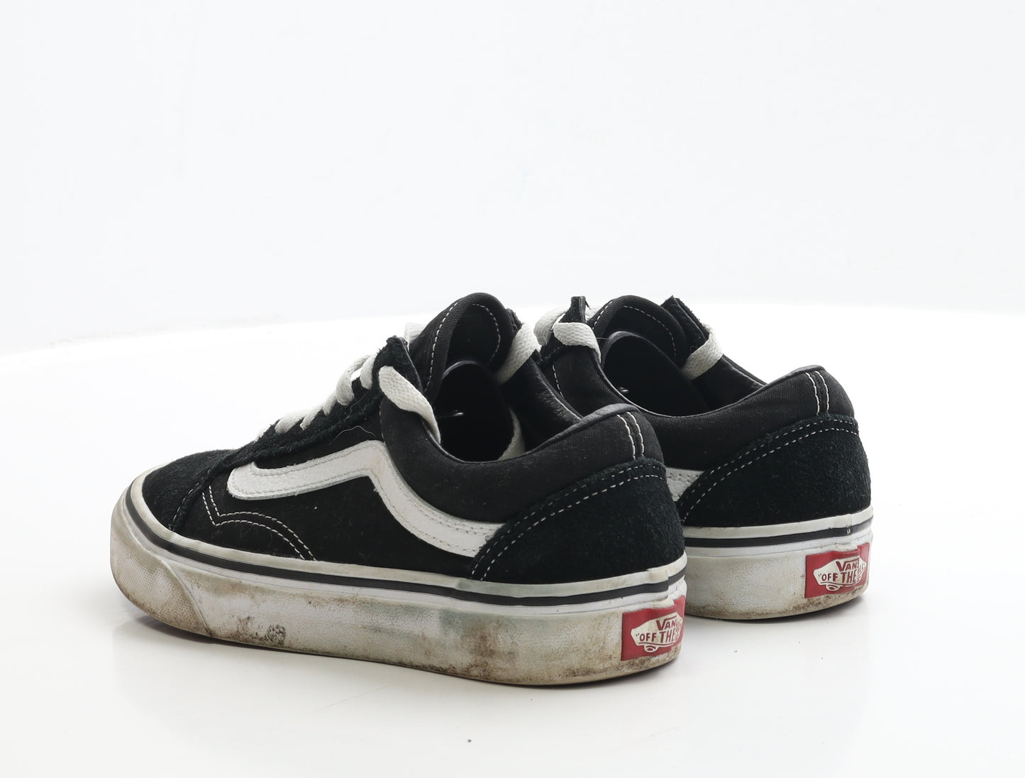 VANS Womens Black Fabric Trainer UK 3 EUR 35